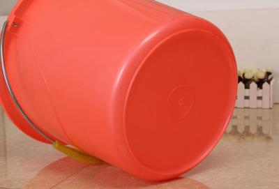 【【康意塑膠】817塑料水桶 家居必備提桶 收納桶 加厚實用實色桶】價格,廠家,圖片,家用盆、桶,揭陽市康意塑膠制品-